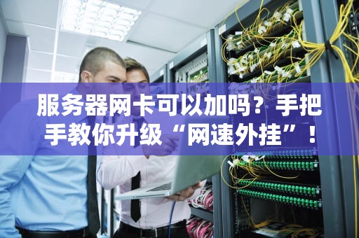 服务器网卡可以加吗？手把手教你升级“网速外挂”！（附避坑指南）