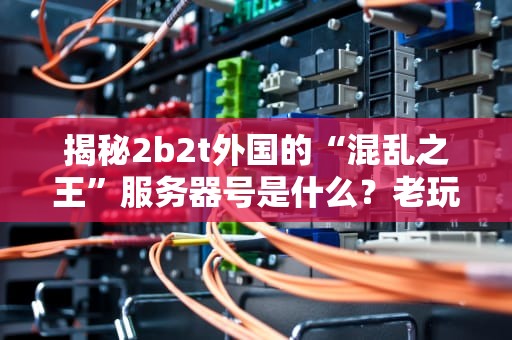 揭秘2b2t外国的“混乱之王”服务器号是什么？老玩家带你探秘这个无法无天的MC世界！