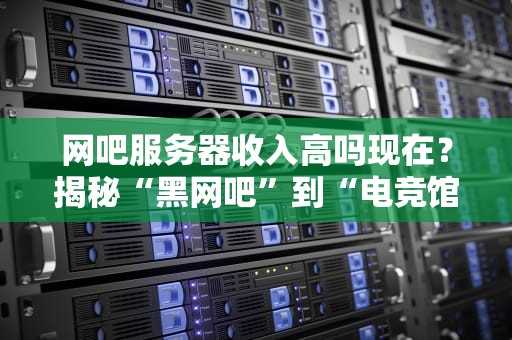 网吧服务器收入高吗现在？揭秘“黑网吧”到“电竞馆”的财富密码！