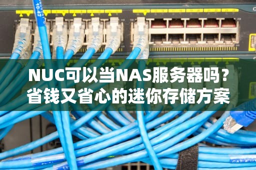NUC可以当NAS服务器吗？省钱又省心的迷你存储方案！