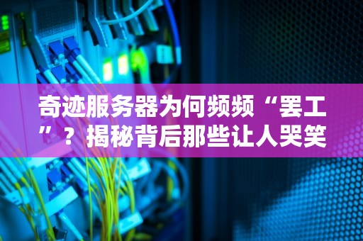 奇迹服务器为何频频“罢工”？揭秘背后那些让人哭笑不得的原因！