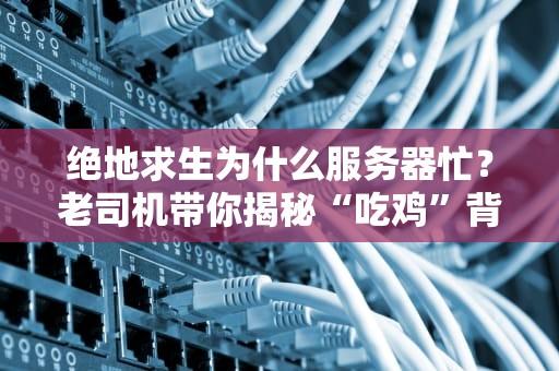 绝地求生为什么服务器忙？老司机带你揭秘“吃鸡”背后的技术玄机！