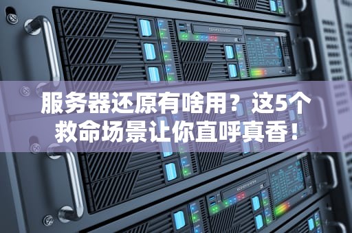 服务器还原有啥用？这5个救命场景让你直呼真香！