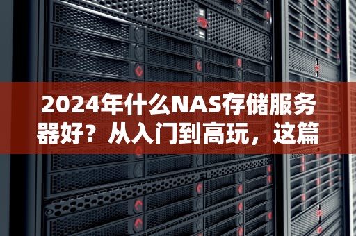 2024年什么NAS存储服务器好？从入门到高玩，这篇指南让你秒变存储老司机！