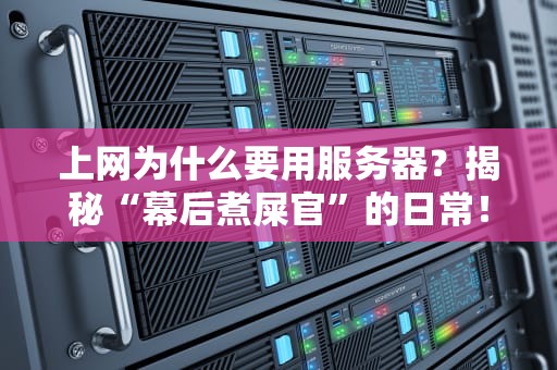 上网为什么要用服务器？揭秘“幕后煮屎官”的日常！