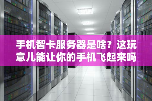 手机智卡服务器是啥？这玩意儿能让你的手机飞起来吗？