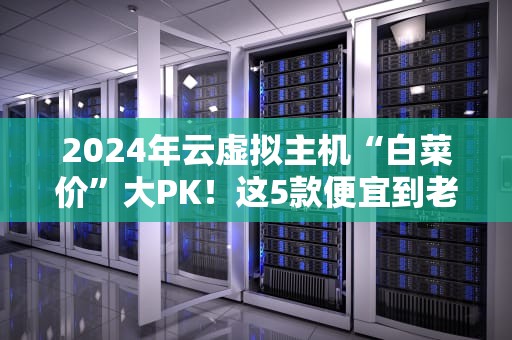 2024年云虚拟主机“白菜价”大PK！这5款便宜到老板跪求你别走（附避坑指南）