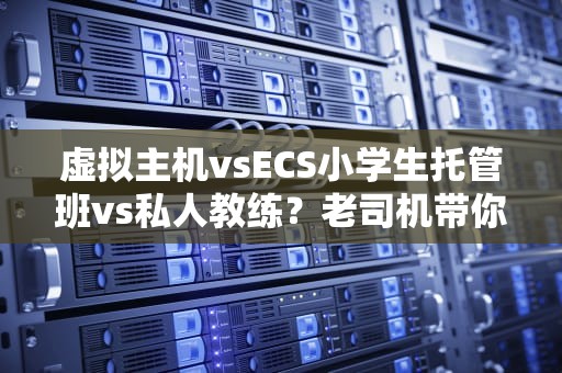 虚拟主机vsECS小学生托管班vs私人教练？老司机带你选对服务器！