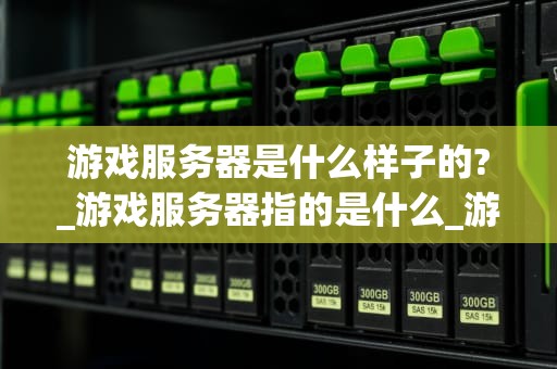 游戏服务器是什么样子的?_游戏服务器指的是什么_游戏服务器的神秘面纱