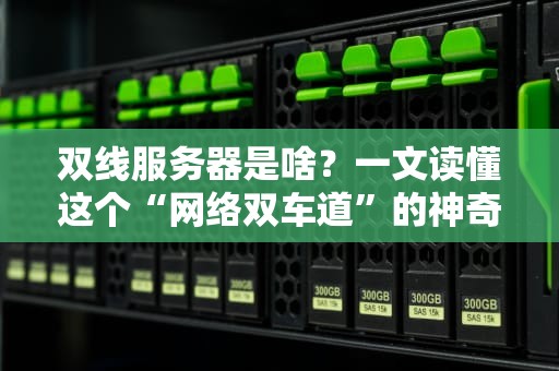 双线服务器是啥？一文读懂这个“网络双车道”的神奇之处！