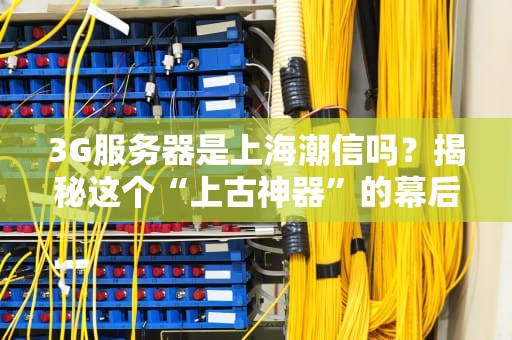 3G服务器是上海潮信吗？揭秘这个“上古神器”的幕后玩家！