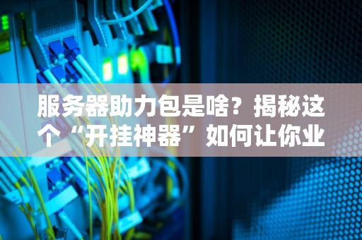 服务器助力包是啥？揭秘这个“开挂神器”如何让你业务起飞！