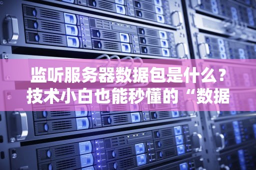 监听服务器数据包是什么？技术小白也能秒懂的“数据窃听风云”指南！