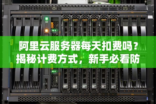 阿里云服务器每天扣费吗？揭秘计费方式，新手必看防坑指南！