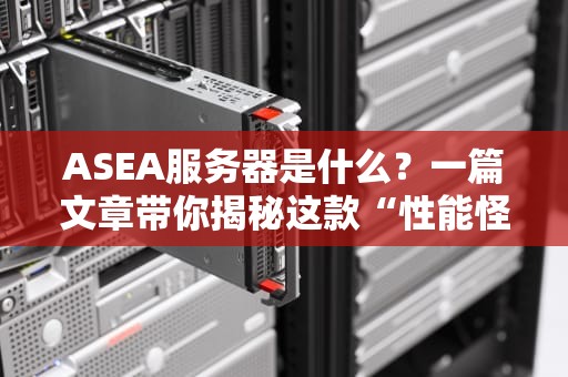 ASEA服务器是什么？一篇文章带你揭秘这款“性能怪兽”的硬核实力！