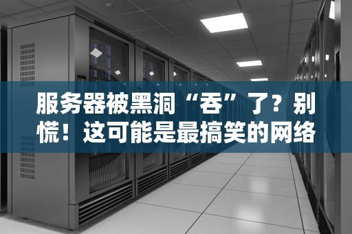 服务器被黑洞“吞”了？别慌！这可能是最搞笑的网络故障科普