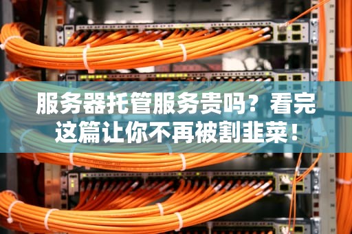服务器托管服务贵吗？看完这篇让你不再被割韭菜！