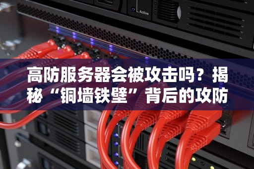 高防服务器会被攻击吗？揭秘“铜墙铁壁”背后的攻防大战！