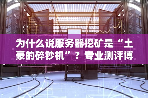 为什么说服务器挖矿是“土豪的碎钞机”？专业测评博主带你避坑！