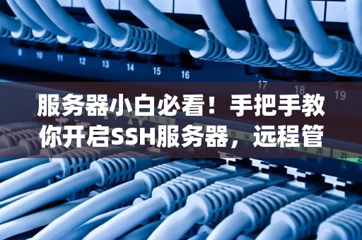服务器小白必看！手把手教你开启SSH服务器，远程管理SoEasy！