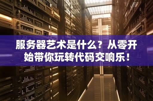 服务器艺术是什么？从零开始带你玩转代码交响乐！