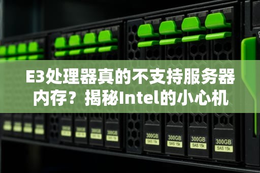 E3处理器真的不支持服务器内存？揭秘Intel的小心机与装机避坑指南