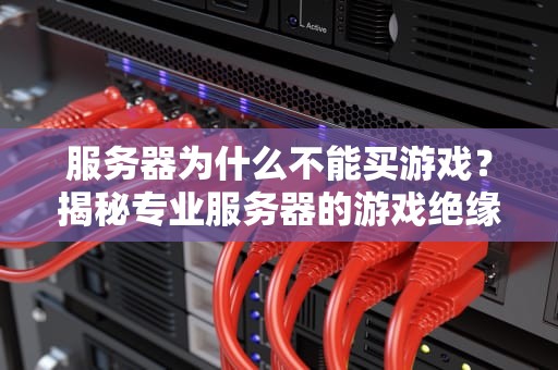 服务器为什么不能买游戏？揭秘专业服务器的游戏绝缘体属性