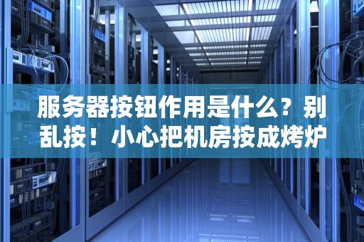 服务器按钮作用是什么？别乱按！小心把机房按成烤炉！