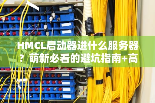 HMCL启动器进什么服务器？萌新必看的避坑指南+高能服务器推荐！
