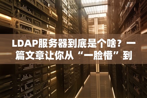 LDAP服务器到底是个啥？一篇文章让你从“一脸懵”到“门儿清”！