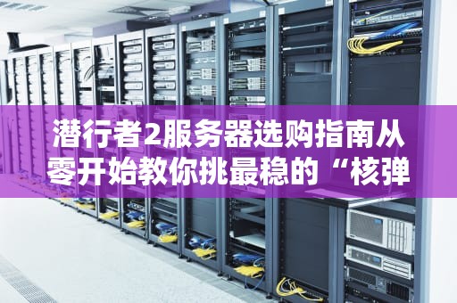 潜行者2服务器选购指南从零开始教你挑最稳的“核弹发射井”