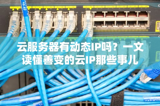 云服务器有动态IP吗？一文读懂善变的云IP那些事儿