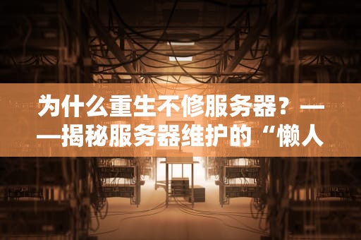 为什么重生不修服务器？——揭秘服务器维护的“懒人哲学”与硬核真相