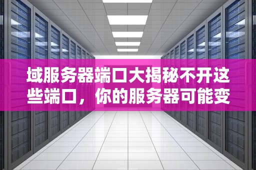 域服务器端口大揭秘不开这些端口，你的服务器可能变孤岛！