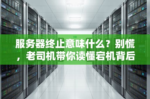 服务器终止意味什么？别慌，老司机带你读懂宕机背后的那些事儿！