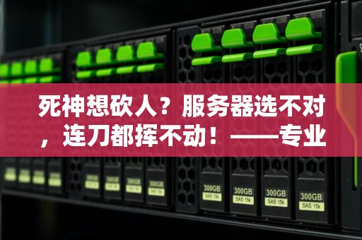 死神想砍人？服务器选不对，连刀都挥不动！——专业测评死神该配啥服务器