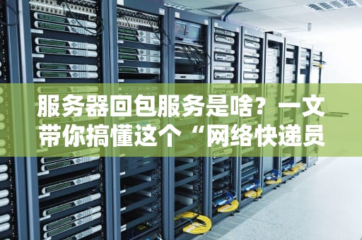 服务器回包服务是啥？一文带你搞懂这个“网络快递员”的日常！