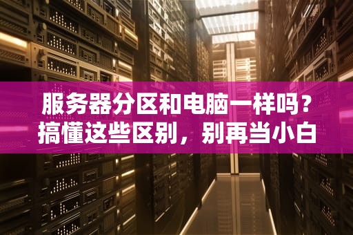 服务器分区和电脑一样吗？搞懂这些区别，别再当小白了！