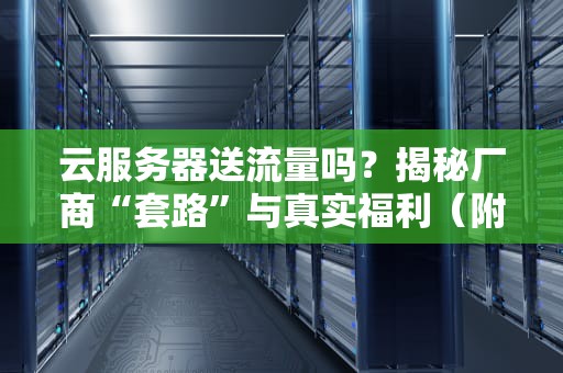 云服务器送流量吗？揭秘厂商“套路”与真实福利（附薅羊毛攻略）