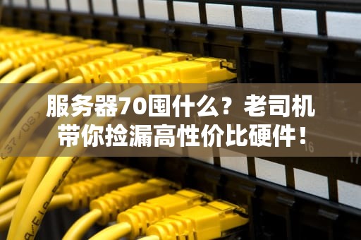 服务器70囤什么？老司机带你捡漏高性价比硬件！