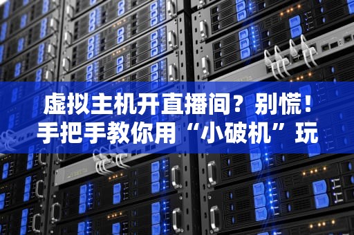 虚拟主机开直播间？别慌！手把手教你用“小破机”玩转高能直播！