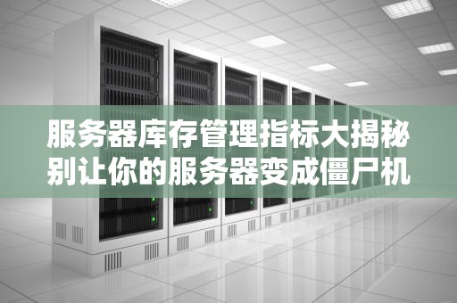 服务器库存管理指标大揭秘别让你的服务器变成僵尸机！