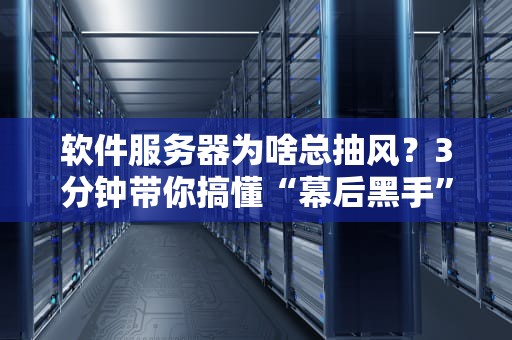 软件服务器为啥总抽风？3分钟带你搞懂“幕后黑手”和自救指南！