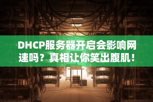 DHCP服务器开启会影响网速吗？真相让你笑出腹肌！