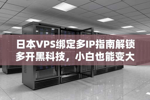 日本VPS绑定多IP指南解锁多开黑科技，小白也能变大神！