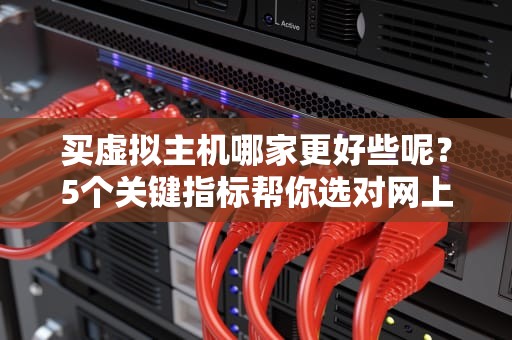 买虚拟主机哪家更好些呢？5个关键指标帮你选对网上小窝！