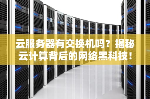 云服务器有交换机吗？揭秘云计算背后的网络黑科技！