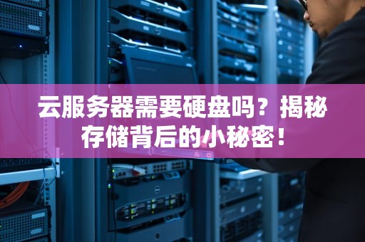云服务器需要硬盘吗？揭秘存储背后的小秘密！