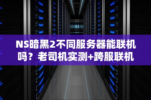 NS暗黑2不同服务器能联机吗？老司机实测+跨服联机终极指南！