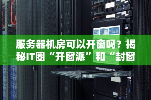 服务器机房可以开窗吗？揭秘IT圈“开窗派”和“封窗党”的终极Battle！